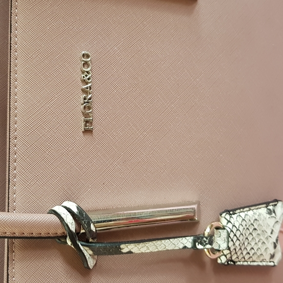 Paris Flora & Co Large Blush Pink Tote - Picture 2 of 15